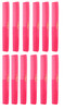 7 Inch All Purpose Hair Comb. Hair Cutting Combs. Barber S And Hairstylist Combs. Neon Pink 1 Dz