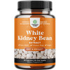 White Kidney Bean Extract Carb Blocker - White Kidney Beans Supplement for Metabolism Boost & Ease Calories from Starchy Food - Carb Control Suppleme