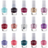Nicole Miller Mini Nail Polish Set Glossy Vibrant Colors For Fingernails And Toenails Trendy Collection