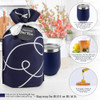 Tea Lovers Gifts Basket Gift Set Include Temperature Retention Cup 12 Special Blend Teabags And Honey Presented In Beautiful Gift Bag For