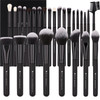 Ducare Professional Makeup Brushes Set 27Pcs Makeup Brush Set Premium Synthetic Kabuki Foundation Blending Face Powder Blush Concealers Eye