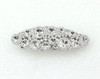 Faship Gorgeous Clear Premium Rhinestone Crystal Hair Barrette Clip