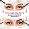 Stylia Eyebrow Pencil Microblading Brow Pencil Set 12Pc Light Brown