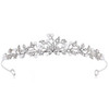 Rhinestone Pearl Tiaras And Crowns Headpieces For Women And Flower Girls Bridgerton Hair Accessories For Birthday Prom Wedding Princess