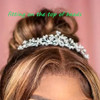 Rhinestone Pearl Tiaras And Crowns Headpieces For Women And Flower Girls Bridgerton Hair Accessories For Birthday Prom Wedding Princess