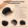 Pack Of 2 Hair Styling Clip Stick Bun Maker Braid Tool Hair Accessories Charming Bump It Up Volume Inserts Do Beehive Hair Styler