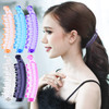 Rc Roche 6 Pcs Banana Clip Ponytail Holder For Women Medium Transparent
