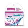 Schick Hydro Silk 3 Razor Blades Refills For Women 4 Count