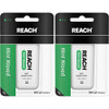 REACH Mint Waxed Floss 200 Yards (Pack of 2)