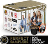 Crazy Cups Perfect Samplers Dark Roast Coffee Pods Variety Pack Sampler Assortment Of Extra Bold Single Serve Pods For K Cup Brewers 50