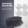 Avilana Premium Silicone Body Scrubber Trusted Since 2017 Sgs Certified Food Grade Dual Sided Bath Brush Quick Dry Exfoliating Loofah