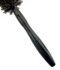Round Hair Brush With Natural Boar And Nylon Bristles Small Volumizing Hair Brush 1.65 Inch Diameter Barrel 12 Rows