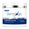 Anti Aging Resurfacing Peel Pads With Aha Plus Bha Glycolic Lactic And Salicylic Acid Dual Sided Exfoliating Pads For Fine Line And Wrinkle