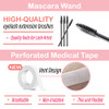 Lyon Lash Eyelash Extension Supplies 4X100 Packs 100 Pairs Under Eye Gel Pads 100 Disposable Mascara Brushes Wands 100 Micro Applicators