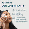 Qrxlabs 20 Percent Glycolic Acid Pads Exfoliating Toner Pads Face And Body 50Ct