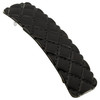 Camila Paris Cp2650 French Hair Barrette Clip For Girls Black Rubberized Metal Closure Strong Hold Grip Hair Clips For Women No Slip And