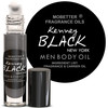 Mobetter Fragrance Oils Kenney Black New York Men Fragrance Body Oil 0.33 Oz Roll On Glass Bottle Travel Size Long Lasting