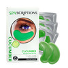 Spascriptions Hydrogel Cucumber Under Eye Patches Cooling Hydrating Eye Masks For Dark Circles Puffiness And Wrinkles Depuffing Gel Eye Pads