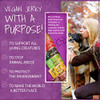 Primal Spirit Vegan Jerky Seitan Power Pack 10 G. Plant Based Protein Certified Non Gmo No Preservatives The Classics Teriyaki Thai Peanut