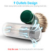 Enerfort Shaving Brush Travel Case Shave Brush Holder Stand With Adjustable Height Compatible Most Of Shaving Brushes Brush Not Included