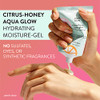 Peach Slices Citrus Honey Aqua Glow Moisturizer 3.04 Oz Hydrating Moisture Gel Rebalance Soothe And Nourish Grapefruit Orange Honey Extract