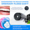 Xlent Expandable Charcoal Dental Floss Refillable Mint 328Ft 2 Pack