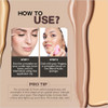 Colorbar Flawless Full Cover Concealer Face Makeup Concealer With Liquid To Powder Formula Hides Scars And Discoloration 005 Lacy 0.2 Oz