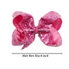 15Pcs Bling 6 Inch Hair Bows Large Glitter Sequin Bows Alligator Hair Clips