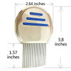 2 Pcs Stainless Steel Lice And Dandruff Comb Fine Tooth Comb