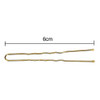 300 Bun Hair Bobby Pins U Shaped Pin Hair Grips To Clip Ballet Hair Net For Women 6 Cm 2.3 Inch Golden