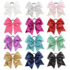 Insowni 12 Pack X Large Big Glitter Sequin Cheer Bow Hair Ties Scrunchies Bands Ponytail Holders Elastics For Baby Toddlers Girls Women