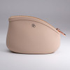 Cosmetic Bag By Pudinbag Small Makeup Bag For Women Cosmetic Makeup Pouch For Purse Silicone Waterproof Vegan Beige