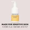 Hanz De Fuko Gentle Face Wash For Men And Women Citrus And Creme Premium Facial Cleanser Great For Sensitive Skin Hypoallergenic Formula