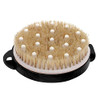 Avilana Exfoliating Dry Brush For Wet Or Dry Brushing Body Brush With Natural Bristle Glowing Skin Cellulite Treatment Lymphatic Drainage