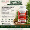 Vadik Herbs Bhringraj Capsules Whole Organic Bhringraj Leaf Eclipta Alba Traditional Ayurvedic Hair Herb For Healthy Hair Scalp And Overall