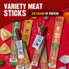 Righteous Felon Meat Sticks Variety Pack Beef Turkey And Pork 24 Count