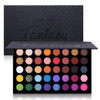 Ucanbe Highly Pigmented Eye Makeup Palette Matte Shimmer Metallic Eyeshadow Pallet Long Lasting Blendable Natural Colors Make Up Eye Shadows