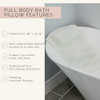 Our Full Body Bath Pillow Ideal Bathtub Accessory For Relaxing Bath Gifts For Women