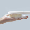 Ithyes Body Brush Dry Brushing Shower Bath Brush Long Handle Gentle Back Skin Scrubber Exfoliate Massage Improve Blood Circulation Cellulite