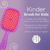 Curl Keeper Kinder Hair Brush Gentle Detangling Hair Brush Made For Loose Medium Tight And Kinky Curls Detangler Brush For Curly And Wet