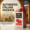 Tuscanini Italian Tomato Sauce Premium Italian Passata 17.6Oz 3 Pack Resealable Product Of Italy