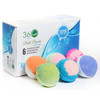 360Feel Bath Fizzies Bombs Handmade Soap Gift Essential Oil Organic All Natural Bath Gifts For Men Women Set 6