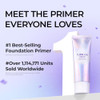 Dewycel Turn On Cream With Elastomer Gel And Niacinamide Tone Up Cream Makeup Base Primer With Hydration And Skin Protection Natual No