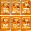 Manischewitz Matzo Ball And Soup Mix 4.5Oz 6 Pack Easy Prep Kosher For Passover Nothing Artificial No Msg Classic Fluffy Texture