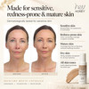 Hey Honey Trick And Treat Moisturizing Cc Cream Spf 46 Mineral Sunscreen Color Correcting Foundation For Redness Rosacea And Mature Skin