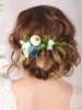 Kercisbeauty Bridal Floral Hair Pins Wedding Pearl Hair Combs Barrette Flower Set Hair Piece Evening Party Hair Accessories Pack Of 3