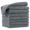 Polyte 340 Gsm Quick Dry Microfiber Hair Salon Towel 16X29 In 8 Pack