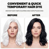Temporary Black Hair Color Wax Washable Temporary Hair Dye For Kids Adults