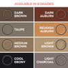 Natural Eyebrow Powder Eyebrow Kit Mica Brow Powder Eyebrow Makeup Kit With Professional Angled Eyebrow Brush 10 Natural Shades No Parabens