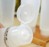 Lassum 10 Pcs Refillable Empty Plastic Squeeze Soft Tubes Bottle Flip Cap Bottle Cosmetic Cream Lotion Shampoo Travel Containers 30Ml